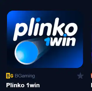 1win Plinko Game