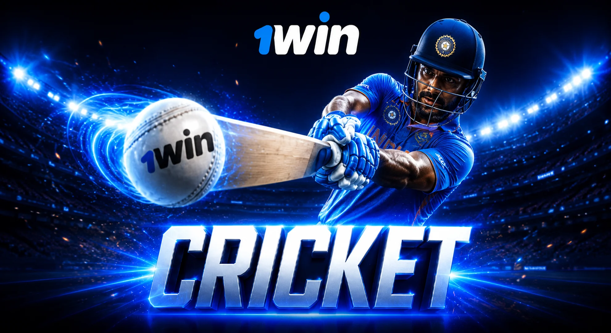 bet on 1win cricket